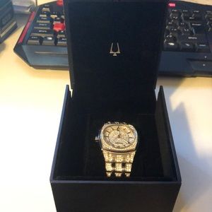 Bustdown Bulova. Like new, only worn once.